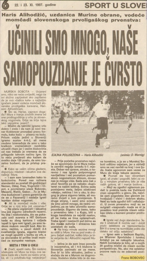 Naredili smo ogromno, naša samozavest je čvrsta. Naredili smo ogromno, naša samozavest je čvrsta.