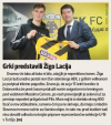 AEK je predstavil Žigo Lacija. AEK je predstavil Žigo Lacija.