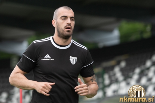 Trening Mure, 11. 5. 2020. Fejsal Mulić. Trening Mure, 11. 5. 2020. Fejsal Mulić.