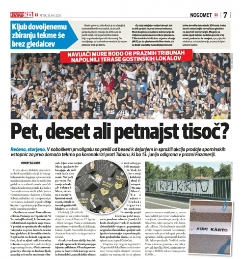 Pet, deset ali petnajst tisoč. Pet, deset ali petnajst tisoč.