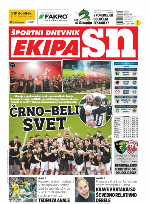 Naslovnica Ekipe 26. 6. 2020 Naslovnica Ekipe 26. 6. 2020