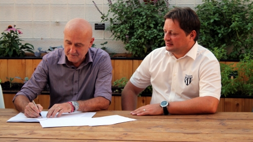 Predstavnik podjetja Generali in predsednik Mure Robert Kuzmič.