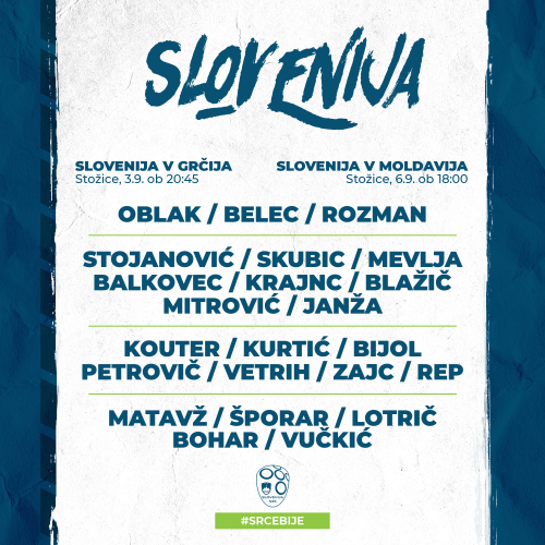 Nino Kouter je dobil vpoklic v reprezentanco Slovenije