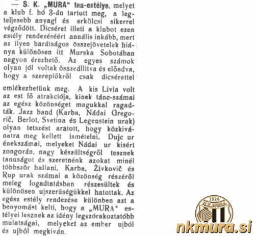 Čajanka Mure je uspela Čajanka Mure je uspela