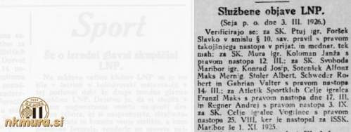 Koloman Janža se je vrnil v Muro. Koloman Janža se je vrnil v Muro.