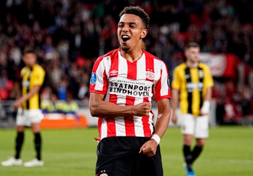 Prvo ime PSV-ja Donyell Malen. Prvo ime PSV-ja Donyell Malen.