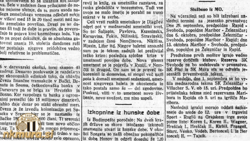 Nogometaši Mure ne bodo igrali prvenstvenih tekem v sezoni 1929/1930. Nogometaši Mure ne bodo igrali prvenstvenih tekem v sezoni 1929/1930.