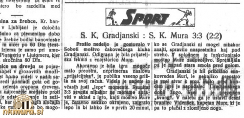 Tekma z Građanskim je bila usodna za kapetana Mure Videnška, ki si je zlomil nogo.