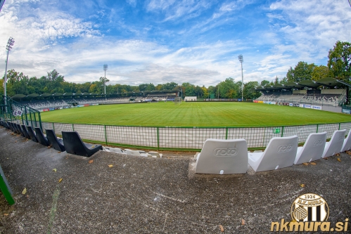 Pogled z vzhodne tribune leta 2020. Pogled z vzhodne tribune leta 2020.