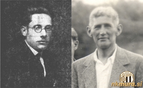 Podpredsednika Mure, Slavko Vutkovič (levo) in Koloman Hirschl (desno). Podpredsednika Mure, Slavko Vutkovič (levo) in Koloman Hirschl (desno).
