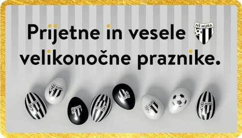 NŠ Mura je voščila ob velikonočnih praznikih.