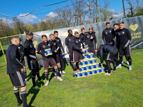 Nogometaši Mure so preizkusili brezalkoholni Radler.