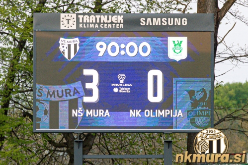 Glavni semafor in končni rezultat na tekmi Mura : Olimpija, ki je bila odigrana 25. aprila 2021. Glavni semafor in končni rezultat na tekmi Mura : Olimpija, ki je bila odigrana 25. aprila 2021.