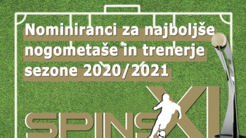 Nominiranci za najboljše nogometaše in trenerje sezone 2020/2021. Nominiranci za najboljše nogometaše in trenerje sezone 2020/2021.