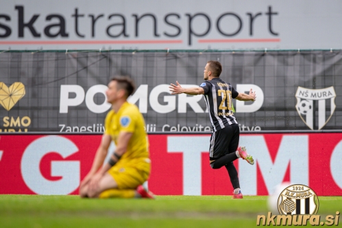 Veselje Tomija Horvata po zadetku za 3:0.