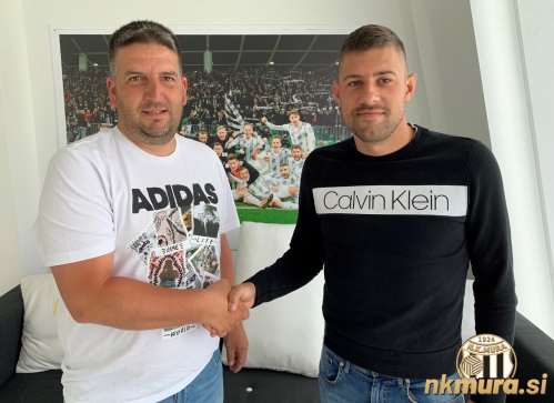 Športni direktor Denis Rajbar in Amadej Maroša