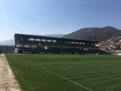 Stadion Ecolog Arena v Tetovu.