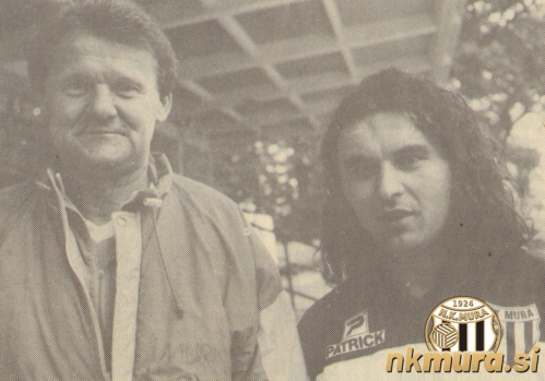 Miloš Šoškič in Srečko Ilić leta 1994. Miloš Šoškič in Srečko Ilić leta 1994.