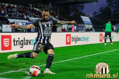 Mitja Lotrič je podal pri drugem zadetku Mure. Mitja Lotrič je podal pri drugem zadetku Mure.