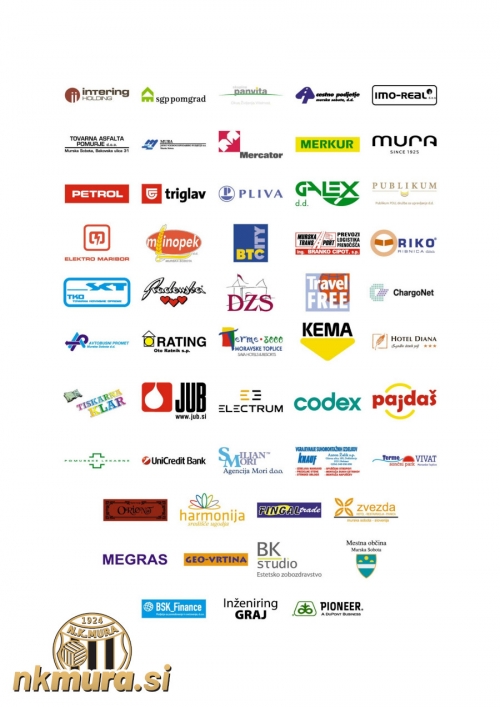 Zadnja stran vabila na zadnjo tekmo v jesenskem delu sezone 2009/2010.