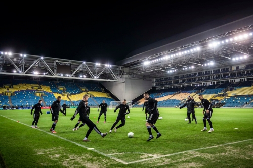 Uradni trening Mure pred zadnjo tekmo evropske konferenčne lige v sezoni 2021/22. Uradni trening Mure pred zadnjo tekmo evropske konferenčne lige v sezoni 2021/22.