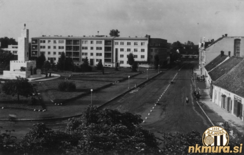 Center Murske Sobote po 2. svetovni vojni. Center Murske Sobote po 2. svetovni vojni.