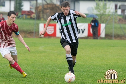 Gregor Pavel in kapetan Šalovec Martin Korpič.