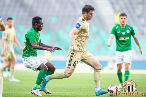 Mihael Klepač in Eric Boakye.