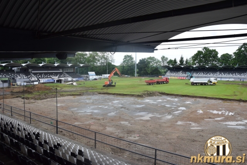 Pogled na Fazanerijo 26. maja 2022. Vidne so plasti drenaže, ki so jo delali leta 1964. Pogled na Fazanerijo 26. maja 2022. Vidne so plasti drenaže, ki so jo delali leta 1964.