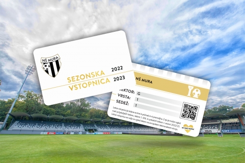 Klub je dal v prodajo sezonske vstopnice za sezono 2022/23. Klub je dal v prodajo sezonske vstopnice za sezono 2022/23.