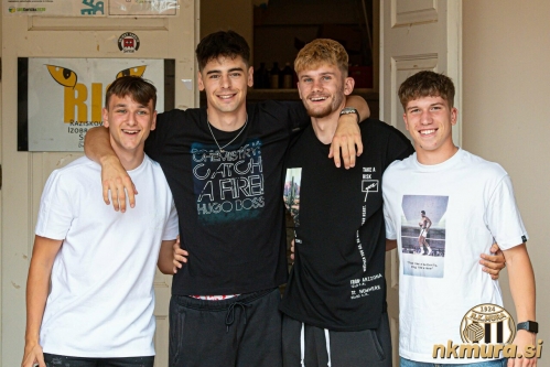 Tilen Ščernjavič, Miha Kompan Breznik, Henrik Nerguti in Vid Štefanec. Tilen Ščernjavič, Miha Kompan Breznik, Henrik Nerguti in Vid Štefanec.
