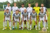 Mura v prvem polčasu proti Napredku. Stojijo od leve: Daku, Karamarko, Morris, Đapo, Mihelak, Lorbek. Čepijo: Bagola, Šroler, T. Cipot, Kuzmić in Kasalo.