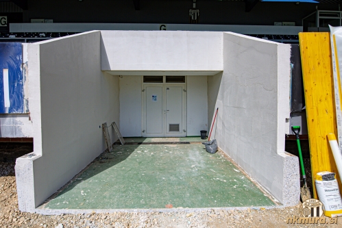 Izhod iz slačilnic bo dobil novo podobo.