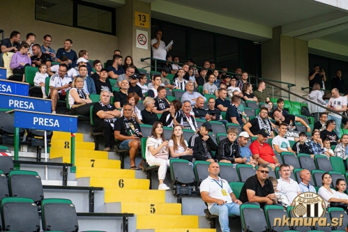 Na tekmi je bilo okrog 30 privržencev Mure. Na tekmi je bilo okrog 30 privržencev Mure.