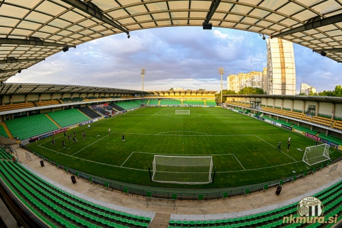 Trening Mure na stadionu Zimbru. Trening Mure na stadionu Zimbru.