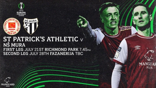 St Patrick's Athletic vabi svoje navijače na tekmo proti Muri.