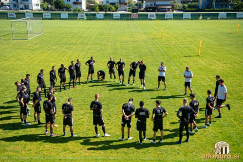 Trening Mure v Bakovcih. Trening Mure v Bakovcih.
