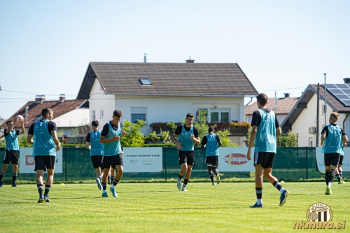 Trening Mure v Bakovcih. Trening Mure v Bakovcih.