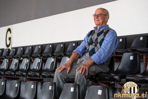 Franjo Jandl, za nekatere tudi  Bojan oz. Bobi. Fotografija je nastala 23. junija 2022.