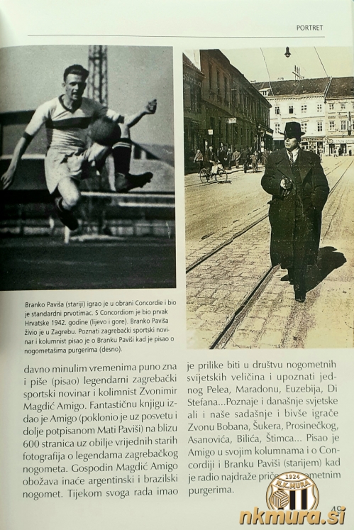 Zgodba o Branku Paviši iz knjige NK Dinamo Novo Čiče.