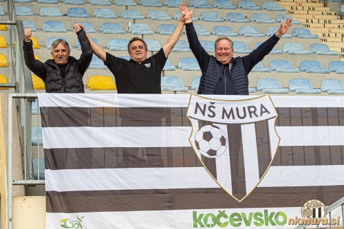 Pristaši Mure na tekmi v Domžalah. Pristaši Mure na tekmi v Domžalah.