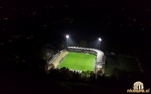 Mura : Radomlje s ptičje perspektive.