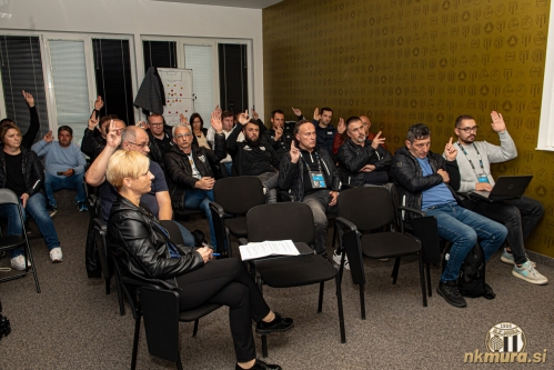 Člani društva so soglasno potrdili postopek pripojitve ženskega nogometnega kluba Nona Pomurje k Muri. Člani društva so soglasno potrdili postopek pripojitve ženskega nogometnega kluba Nona Pomurje k Muri.