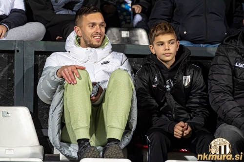 Andrija Filipović na tekmi Mura : Gorica. Andrija Filipović na tekmi Mura : Gorica.