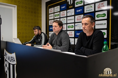 Od leve: Smiljan Kuhar (predstavnik za medije), Robert Kuzmič (predsednik) in Aleš Kegelj (poslovni direktor). Od leve: Smiljan Kuhar (predstavnik za medije), Robert Kuzmič (predsednik) in Aleš Kegelj (poslovni direktor).