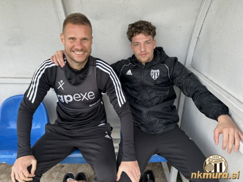 Gregor Balažic in Kai Cipot. Gregor Balažic in Kai Cipot.