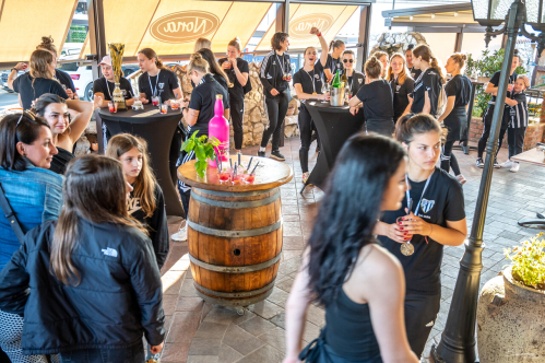 Murašice na terasi gostilne in picerije Nona v Murski Soboti. Murašice na terasi gostilne in picerije Nona v Murski Soboti.