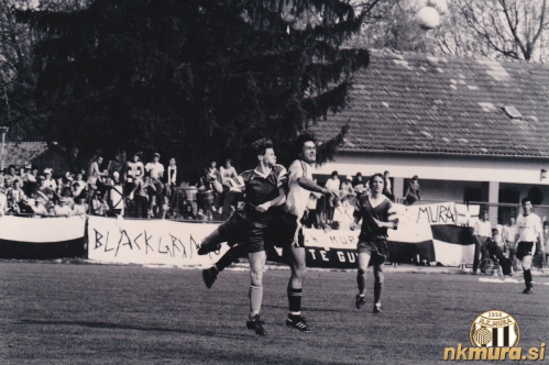 Prekmurski derbi med Muro in Nafto, ki je bil odigran 26. aprila 1992. Prekmurski derbi med Muro in Nafto, ki je bil odigran 26. aprila 1992.