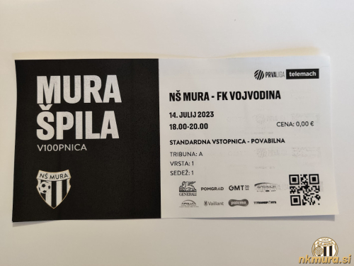 Nove Murine vstopnice so na prvi pogled precej večje od tistih, ki smo jih bili vajeni v preteklih sezonah. Nove Murine vstopnice so na prvi pogled precej večje od tistih, ki smo jih bili vajeni v preteklih sezonah.