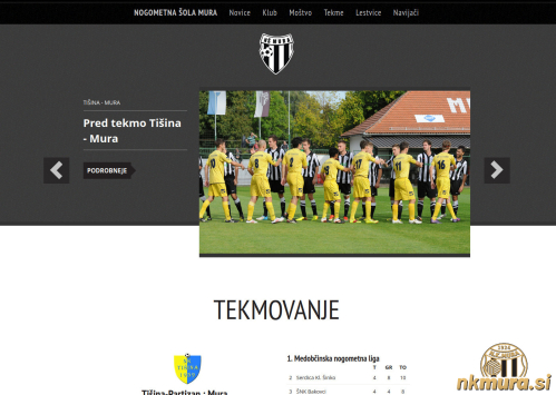 Z ustanovitvijo NŠ Mure leta 2013 je na naslovu nsmura.si nastala šesta izvedba spletne strani. Z ustanovitvijo NŠ Mure leta 2013 je na naslovu nsmura.si nastala šesta izvedba spletne strani.